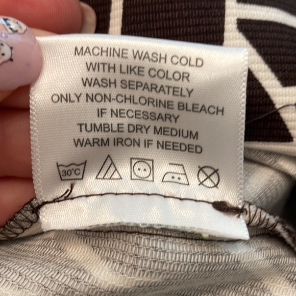 Tory Burch Palm Leaf Sleeveless Zipper Dress - Picture 12 of 14